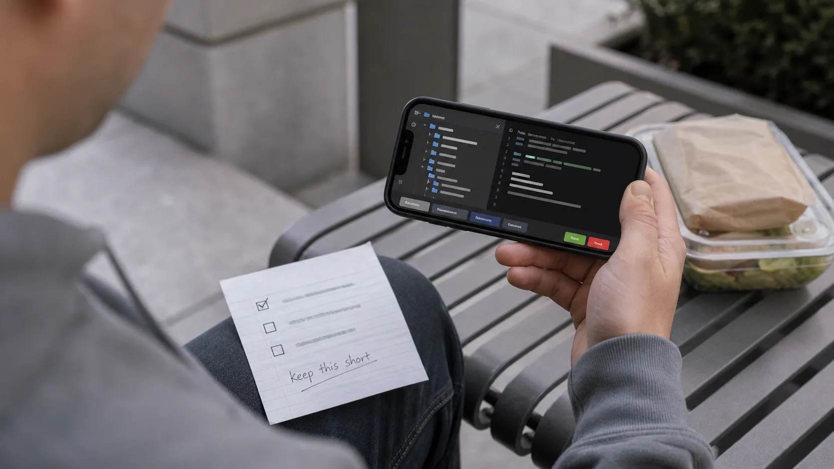 Remote ops that still work when you are away from your desk