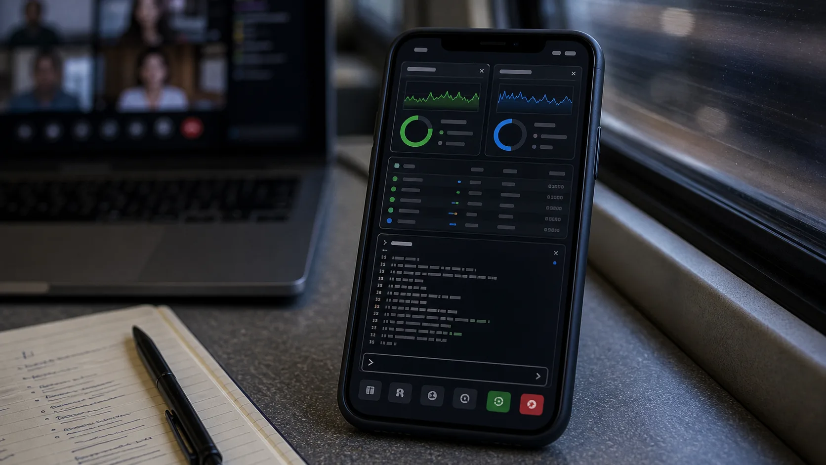 Fixing servers on the subway: the practical side of mobile ops