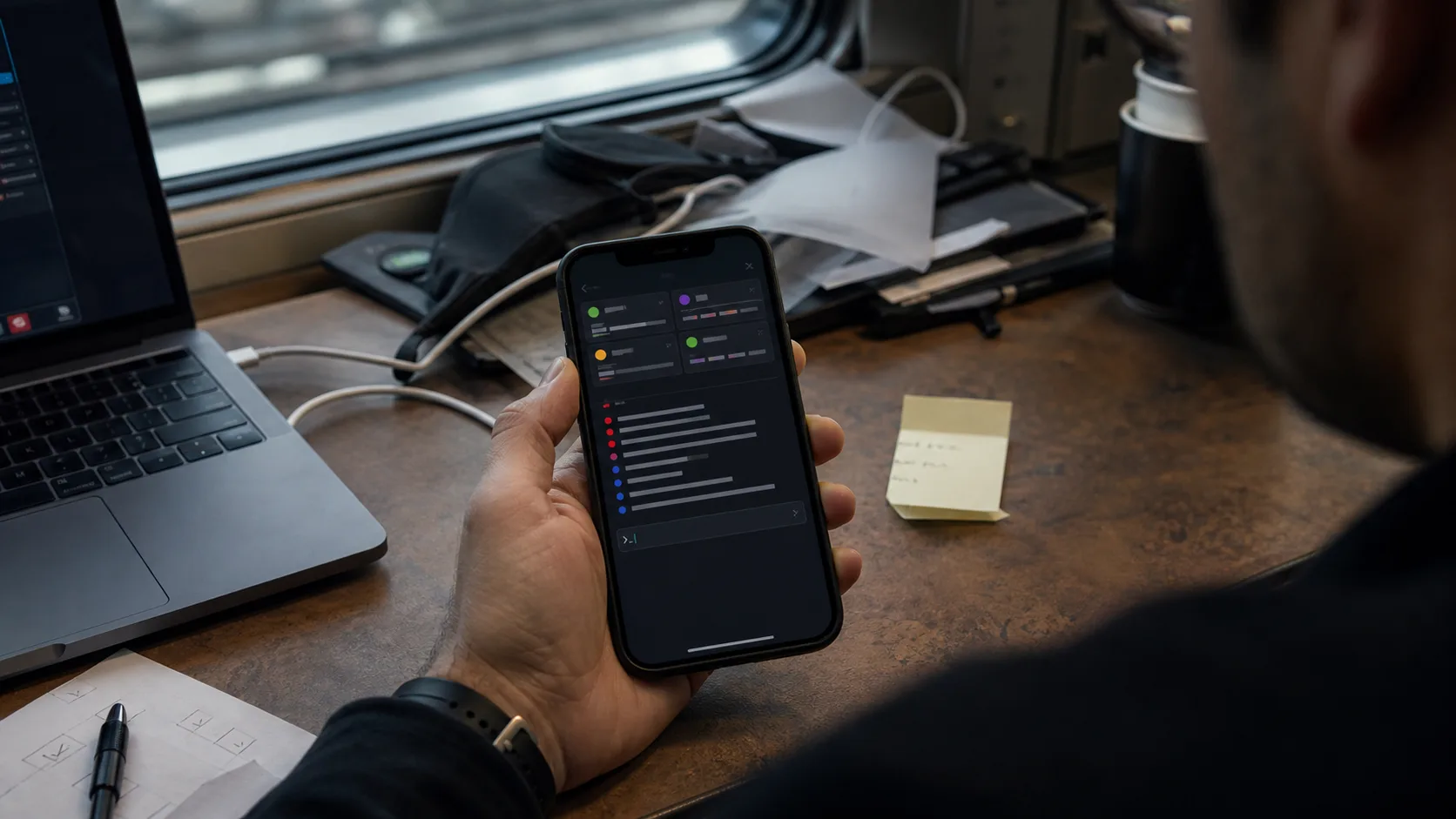 Can TermiShell cover quick config fixes without a laptop