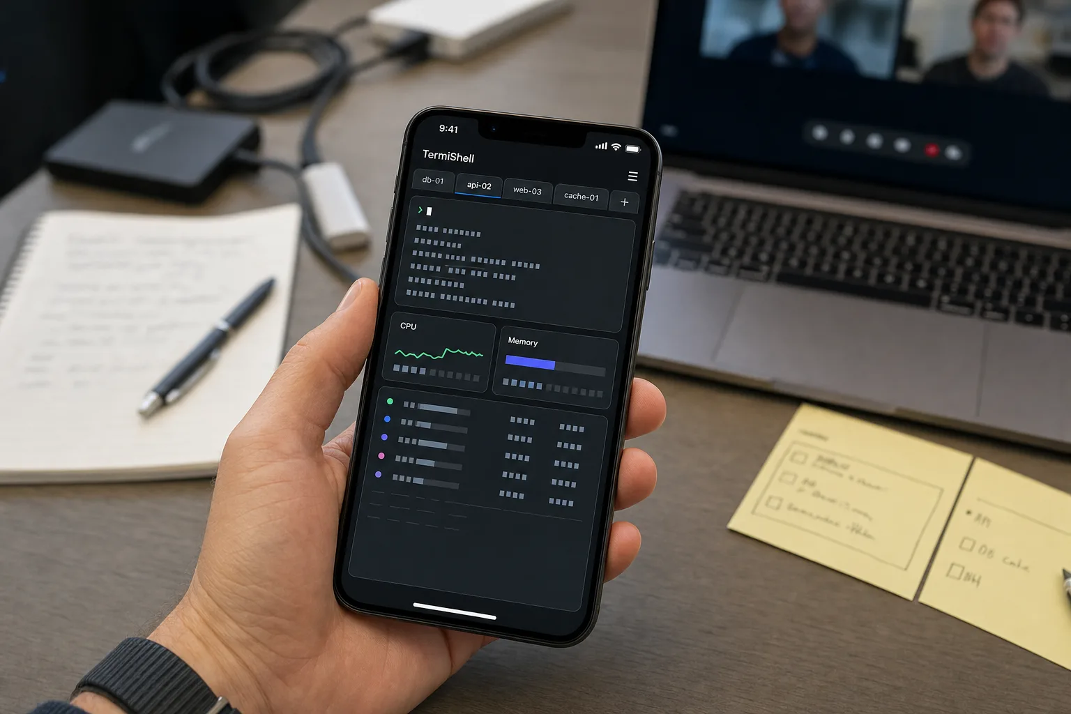 Why TermiShell connection flow works well when problems arrive fast