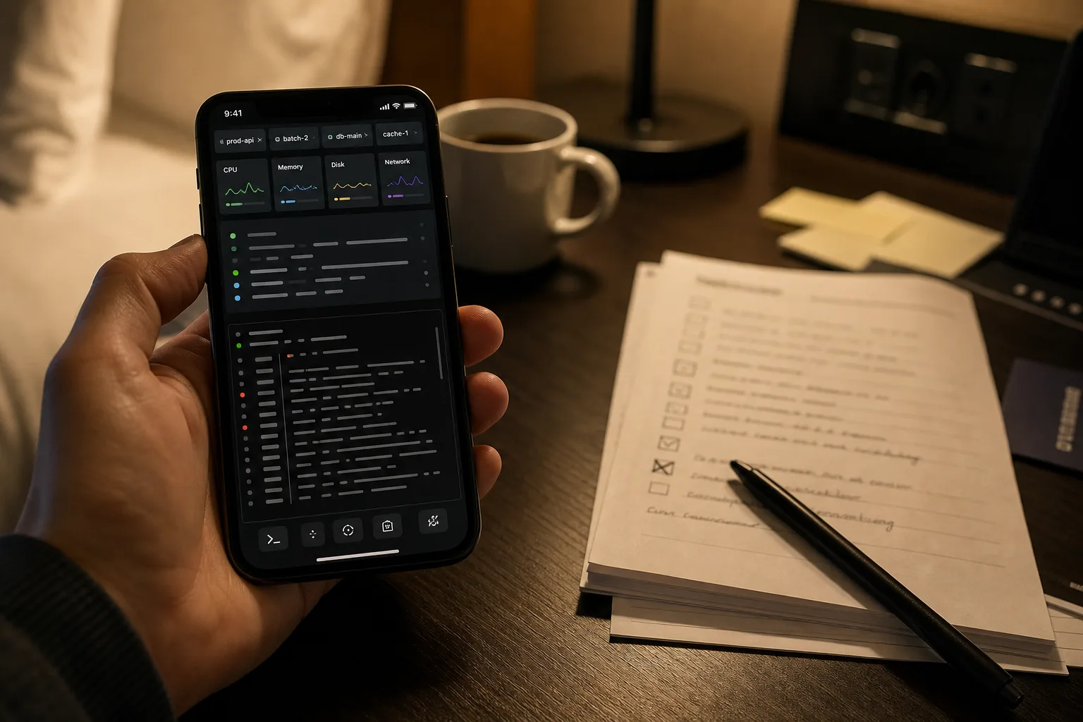What a phone can really handle in professional server work